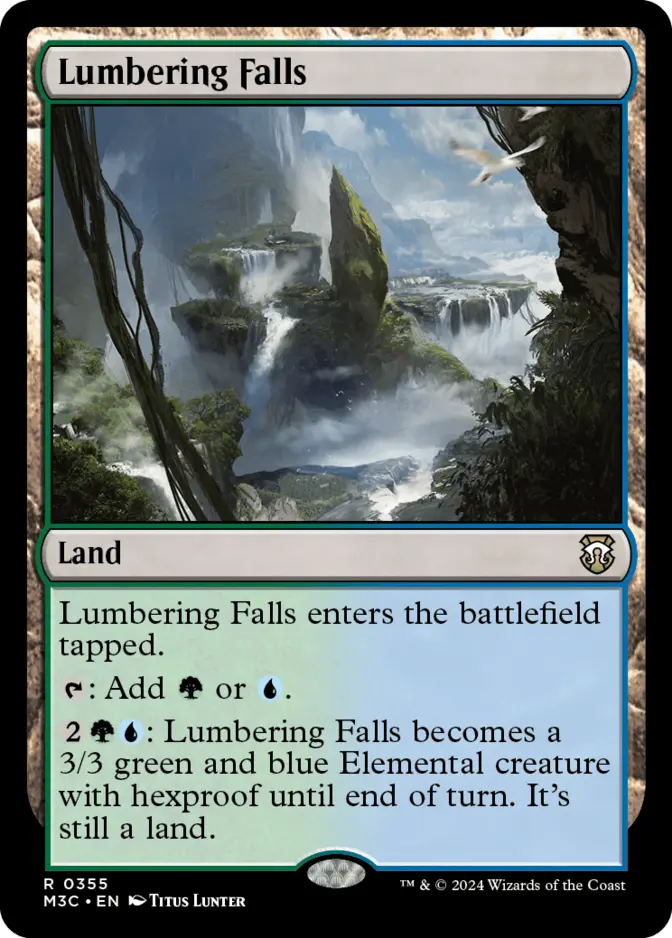 Lumbering Falls [M3C] (F)