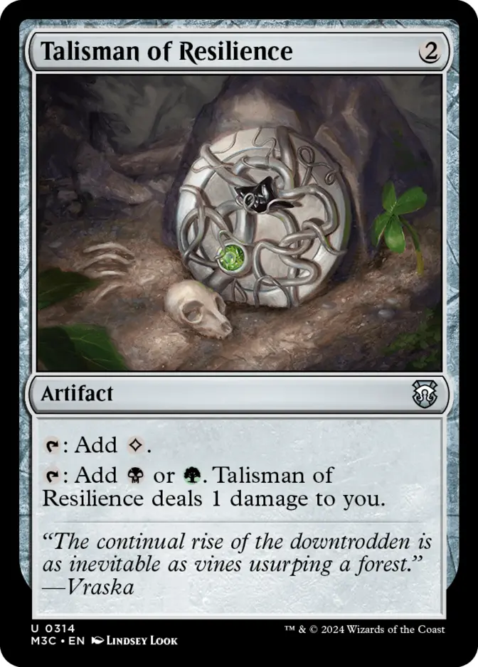 Talisman of Resilience [M3C] (F)