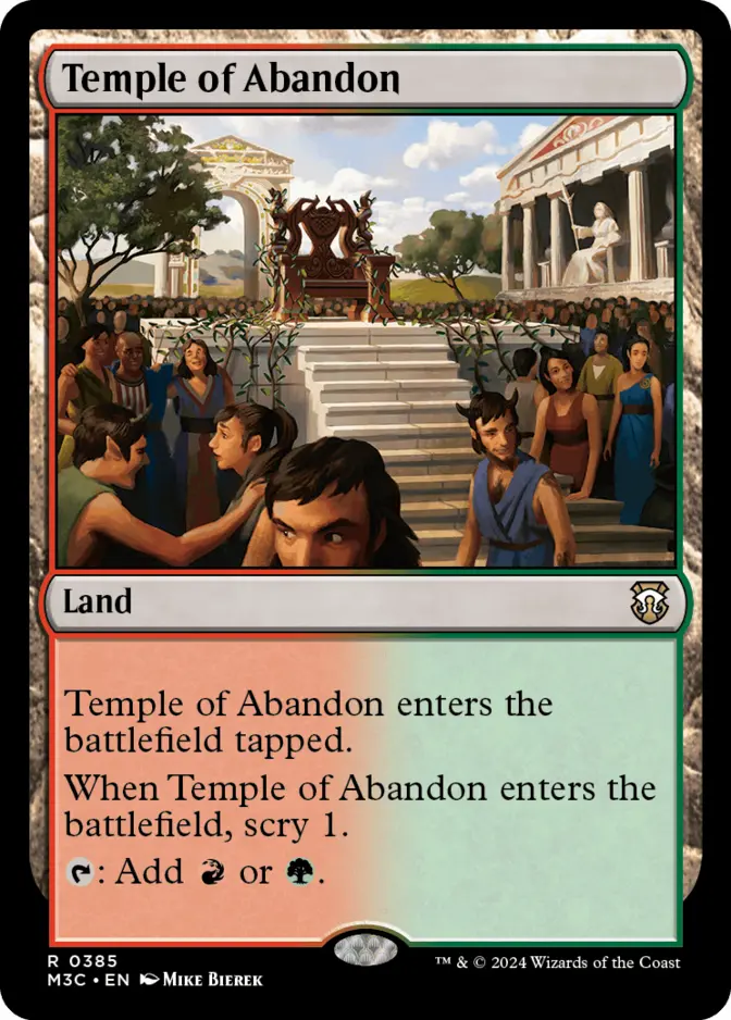 Temple of Abandon [M3C] (F)
