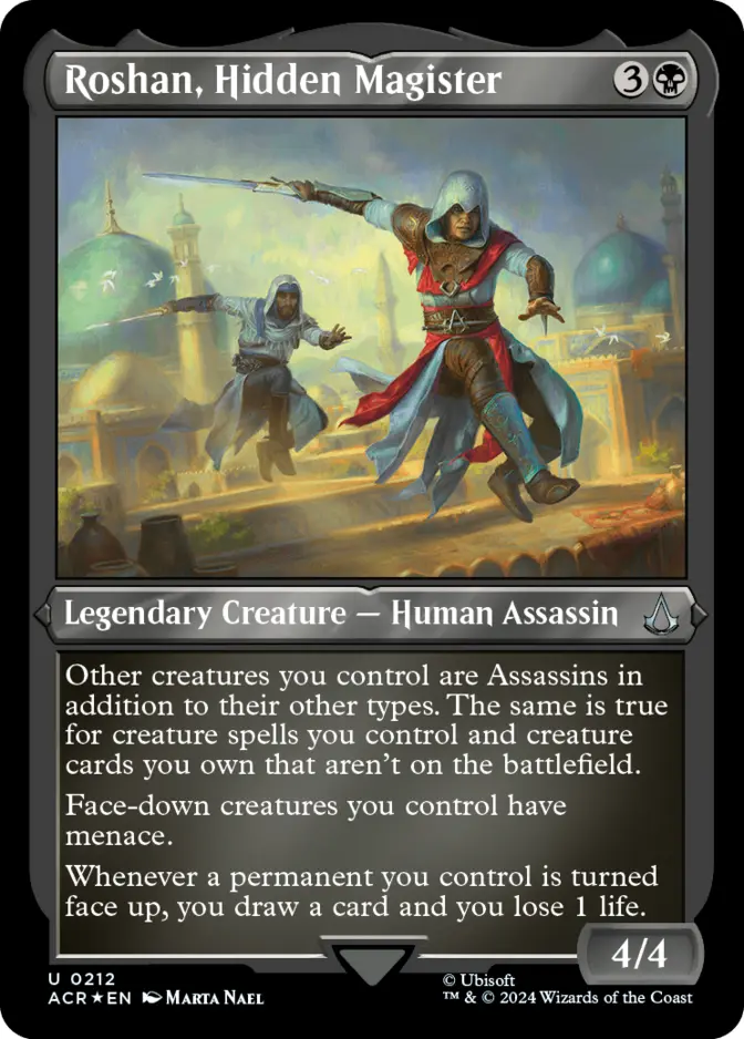 Roshan, Hidden Magister <foil etched> [ACR]