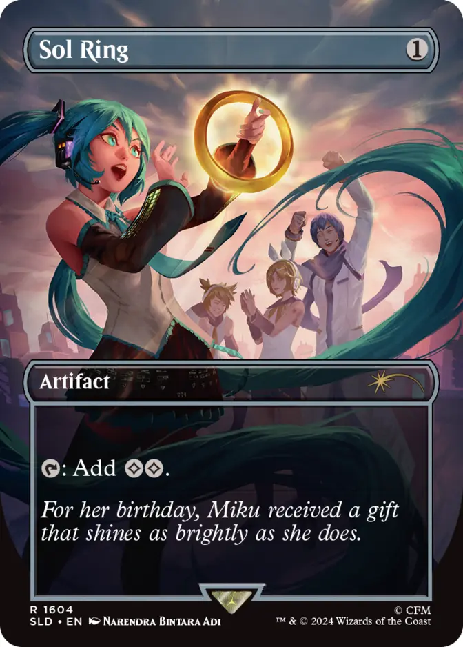 Sol Ring <Hatsune Miku: Digital Sensation> [SLD]