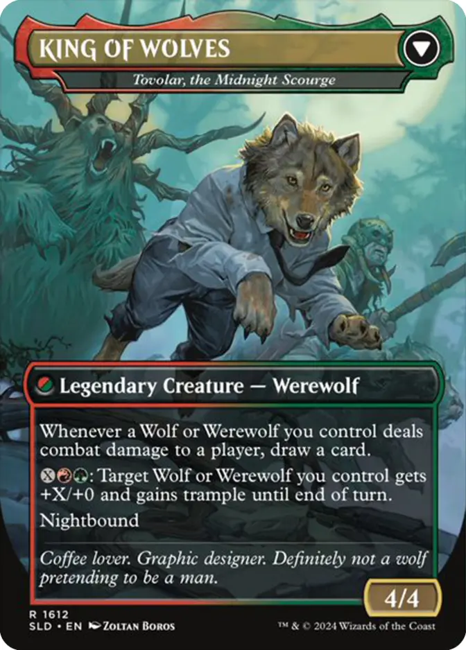 Tovolar, the Midnight Scourge <KING OF WOLVES - Not a Wolf> [SLD]
