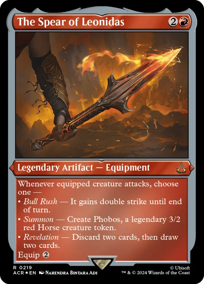 The Spear of Leonidas <foil etched> [ACR]