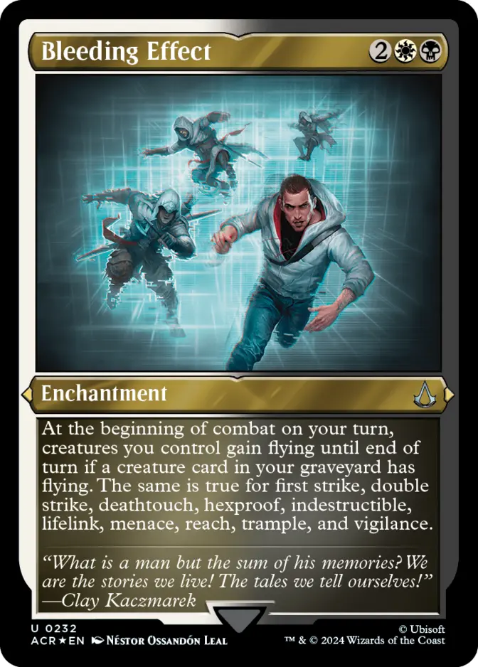 Bleeding Effect <foil etched> [ACR]