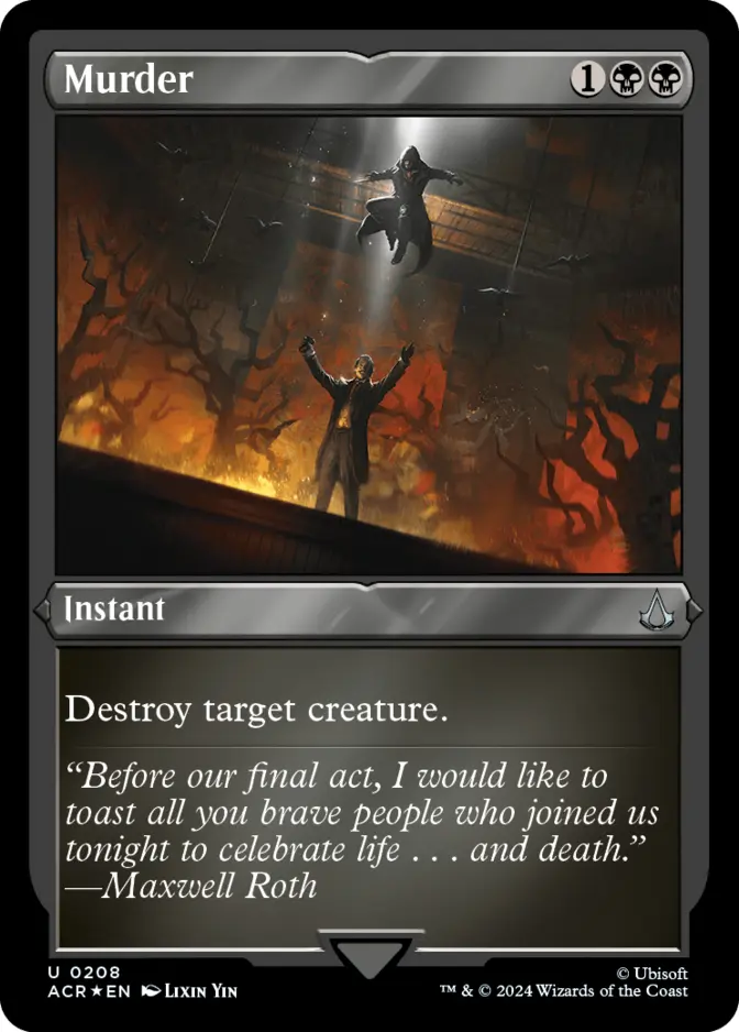 Murder <foil etched> [ACR] (F)