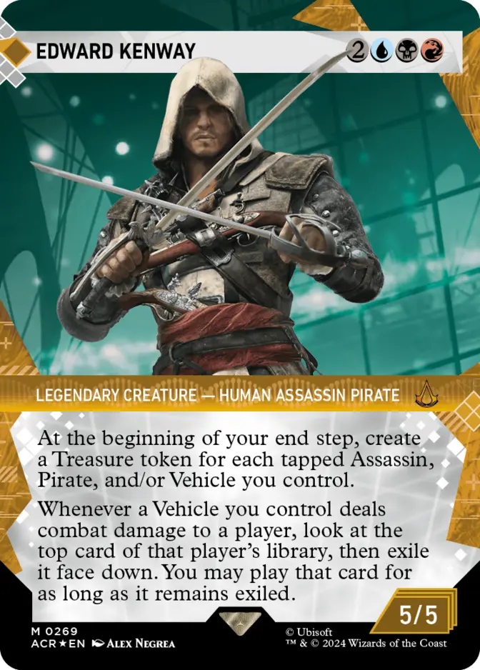 Edward Kenway <showcase - textured foil> [ACR] (F)