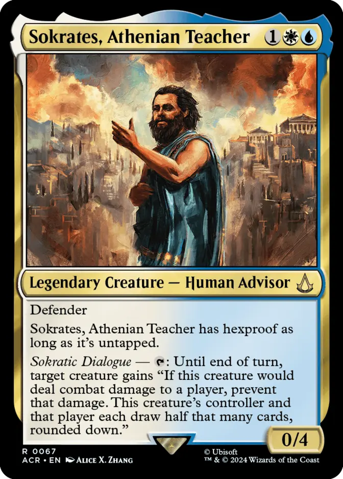 Sokrates, Athenian Teacher [ACR]