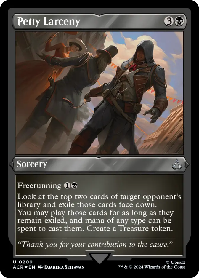 Petty Larceny <foil etched> [ACR]