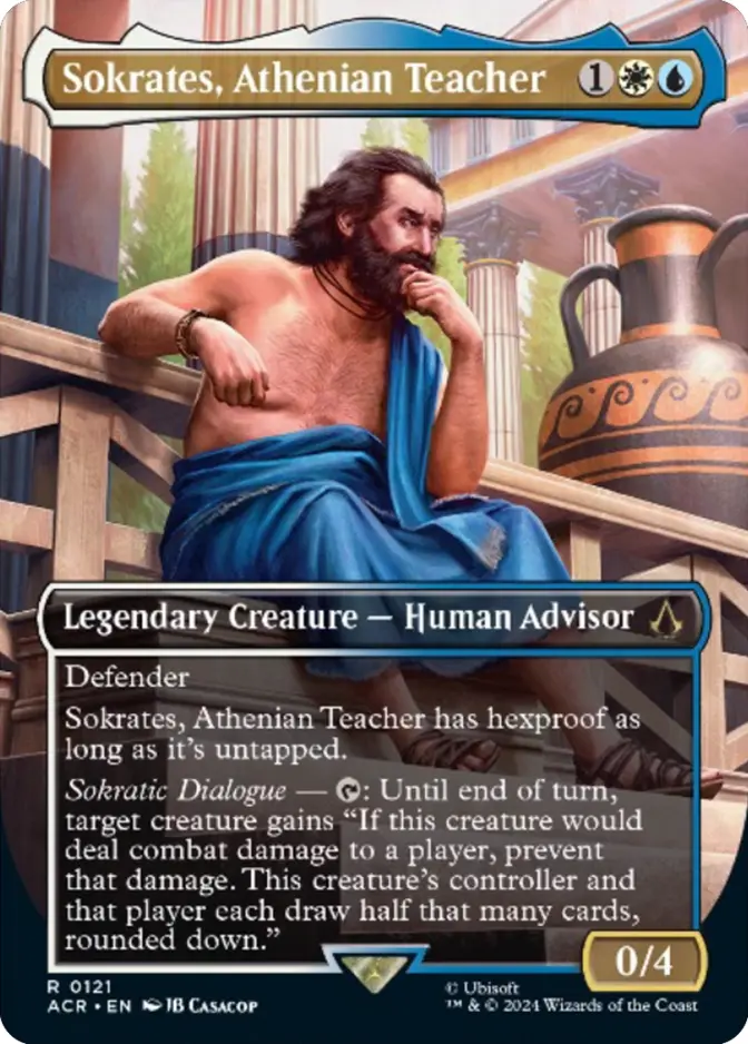 Sokrates, Athenian Teacher <borderless> [ACR]