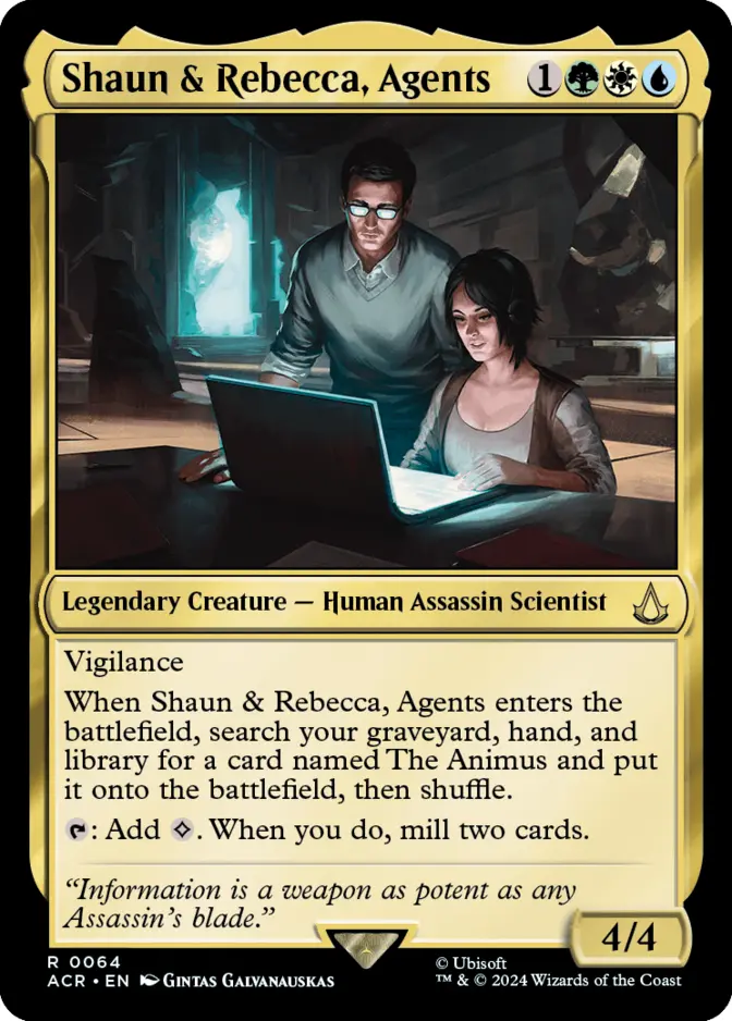 Shaun & Rebecca, Agents [ACR]