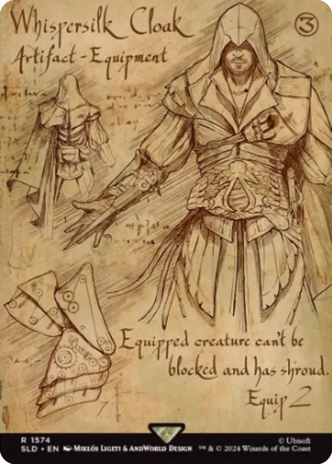 Whispersilk Cloak <Da Vinci's Designs> [SLD]