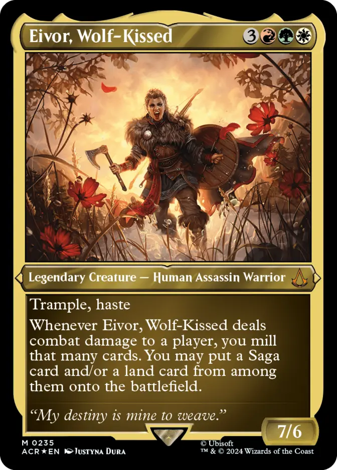 Eivor, Wolf-Kissed <foil etched> [ACR] (F)