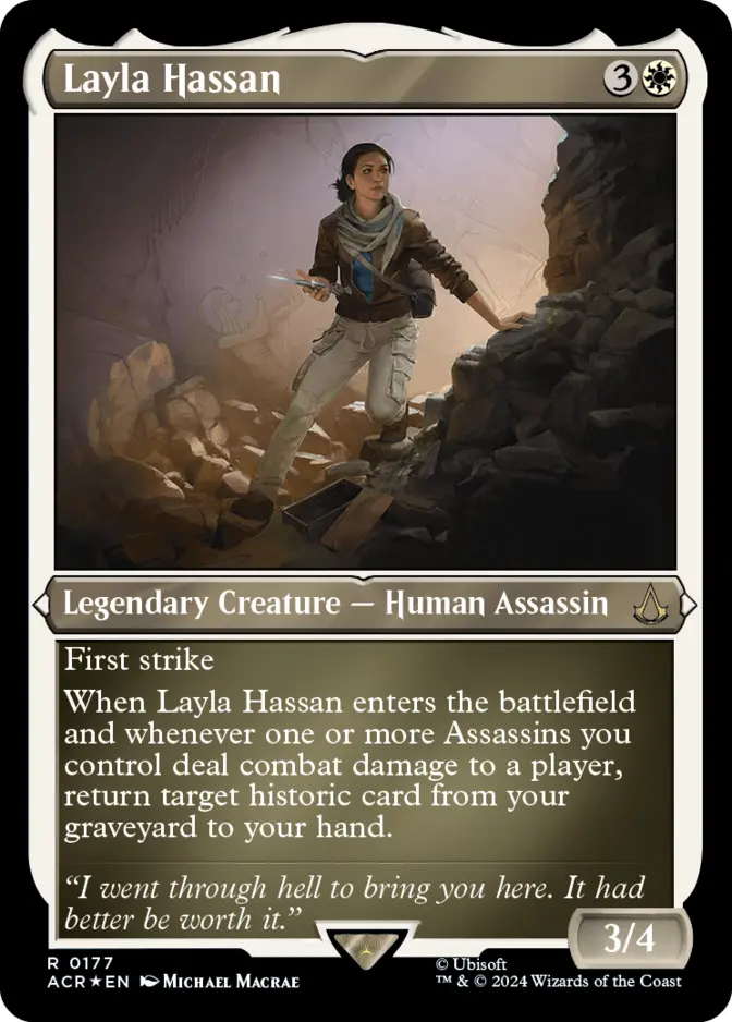 Layla Hassan <foil etched> [ACR]