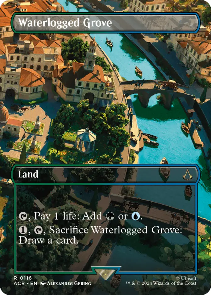 Waterlogged Grove <borderless> [ACR] (F)