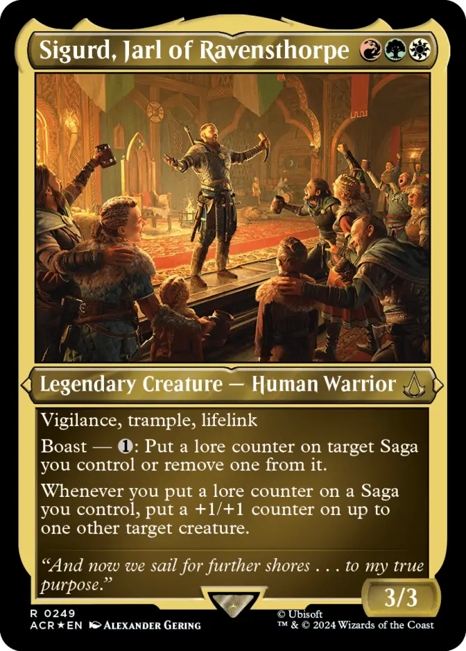 Sigurd, Jarl of Ravensthorpe <foil etched> [ACR] (F)