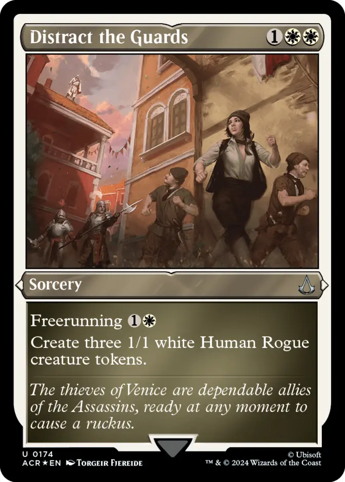 Distract the Guards <foil etched> [ACR]