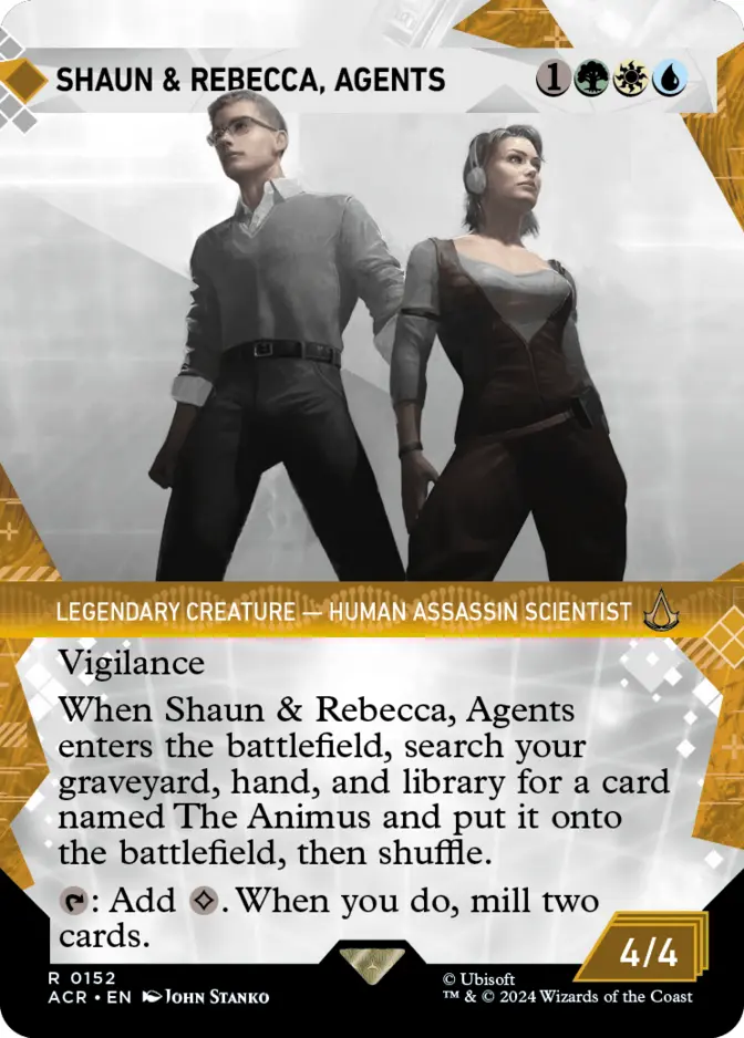 Shaun & Rebecca, Agents <showcase> [ACR] (F)