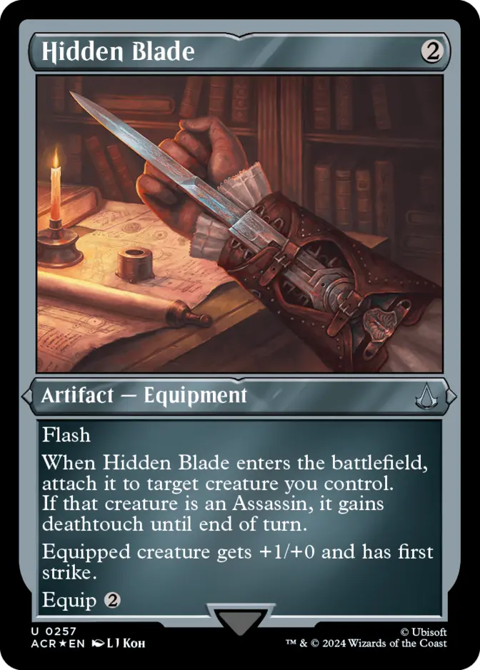 Hidden Blade <foil etched> [ACR] (F)