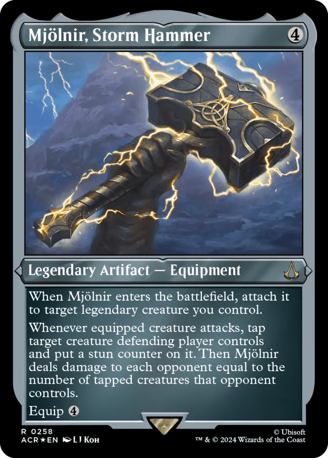Mjolnir, Storm Hammer <foil etched> [ACR]