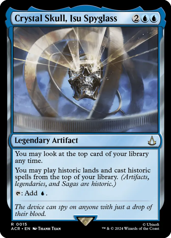 Crystal Skull, Isu Spyglass [ACR]