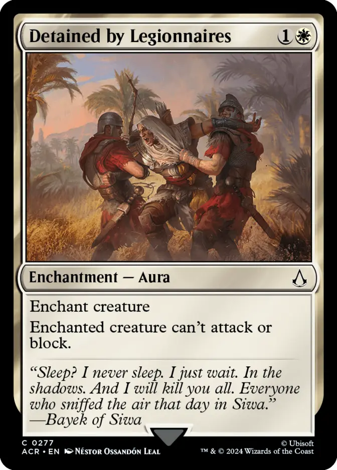 Detained by Legionnaires <starter kit> [ACR]