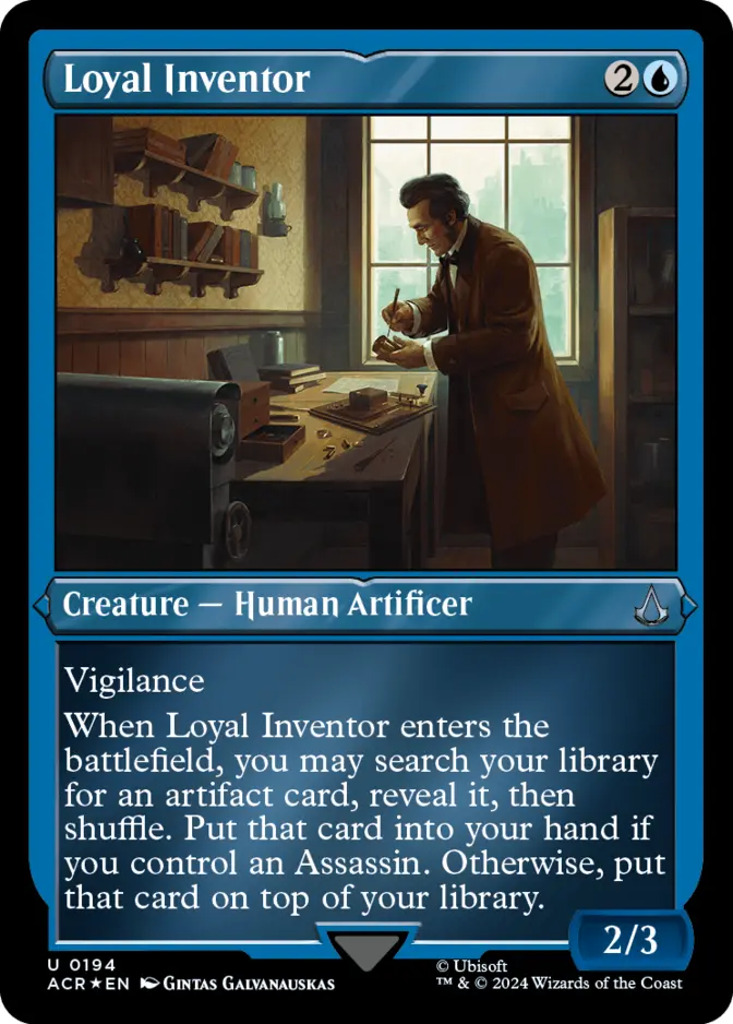 Loyal Inventor <foil etched> [ACR]