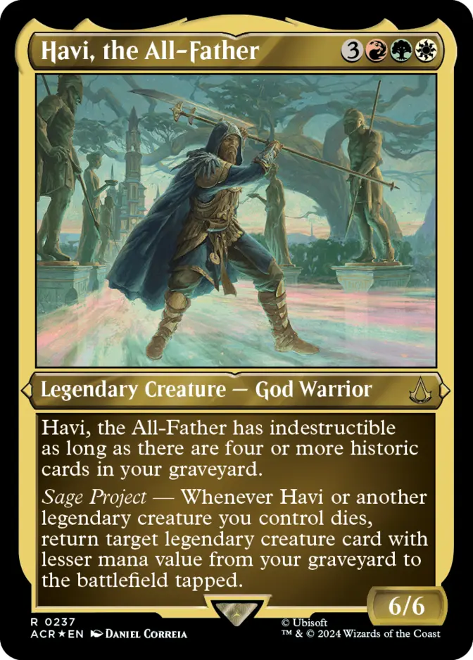 Havi, the All-Father <foil etched> [ACR] (F)
