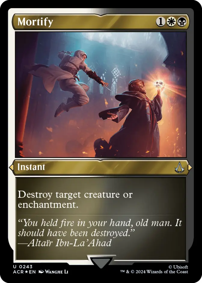 Mortify <foil etched> [ACR] (F)