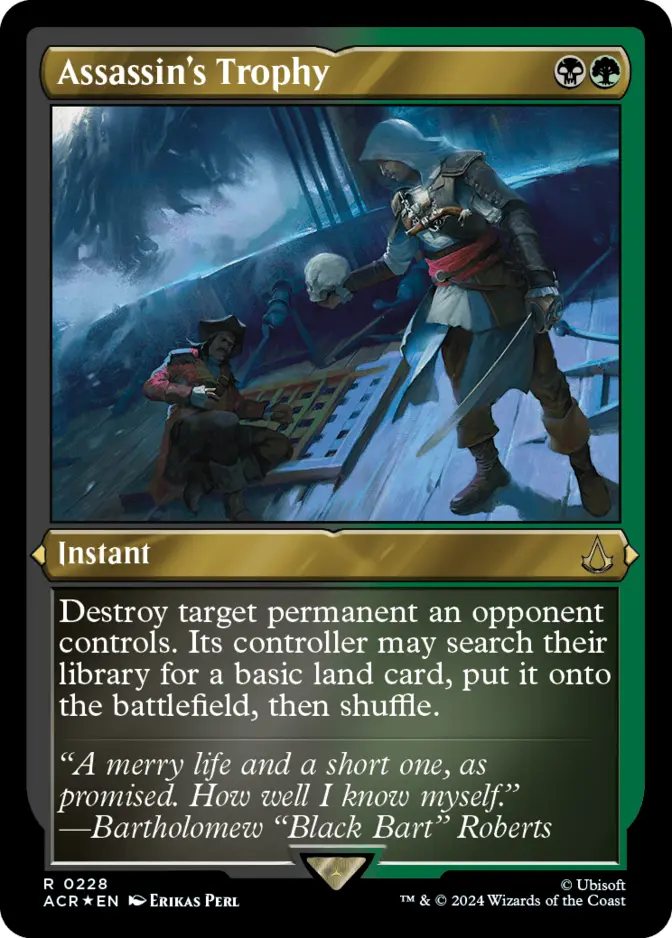 Assassin's Trophy <foil etched> [ACR] (F)