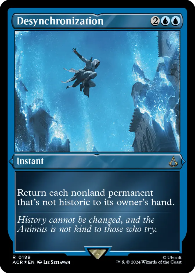 Desynchronization <foil etched> [ACR] (F)