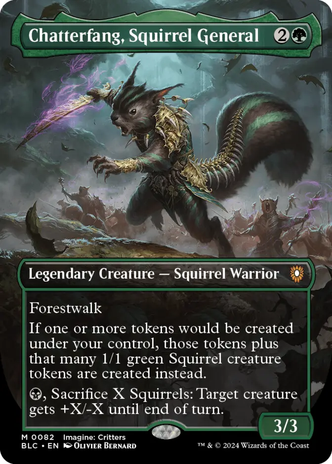 Chatterfang, Squirrel General <Imagine: Critters> [BLC] (F)
