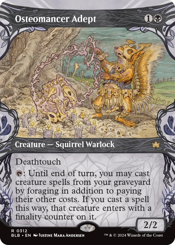 Osteomancer Adept <showcase> [BLB]