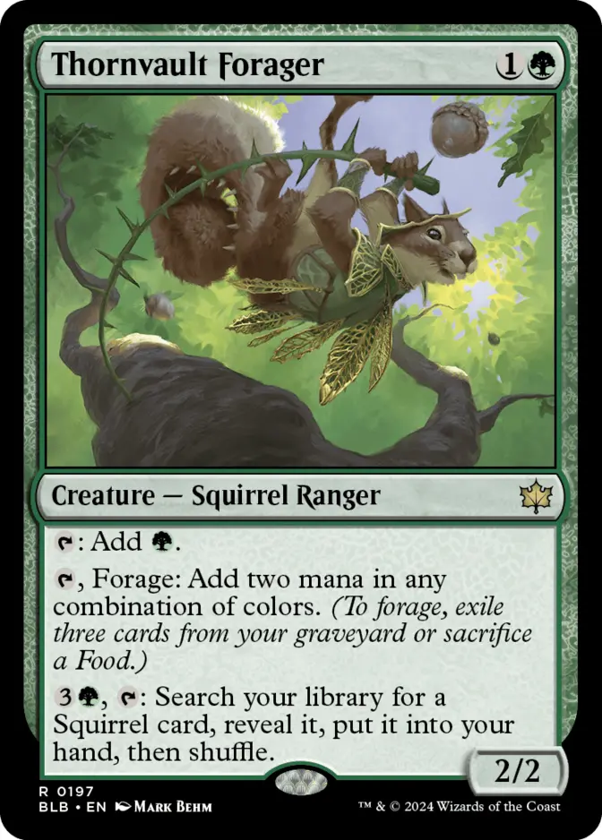 Thornvault Forager [BLB] (F)