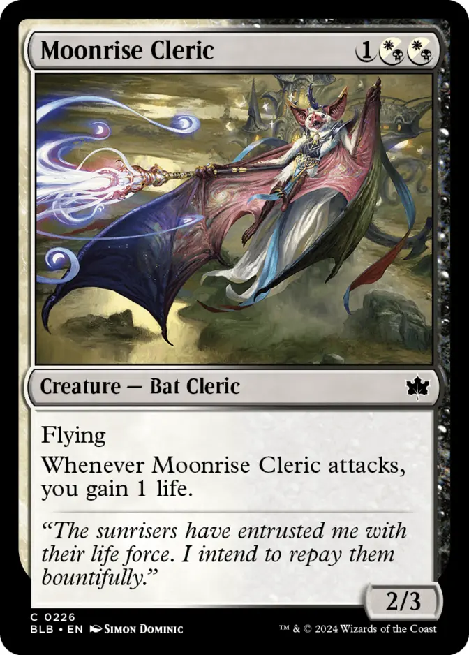 Moonrise Cleric [BLB] (F)