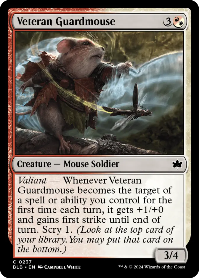Veteran Guardmouse [BLB] (F)