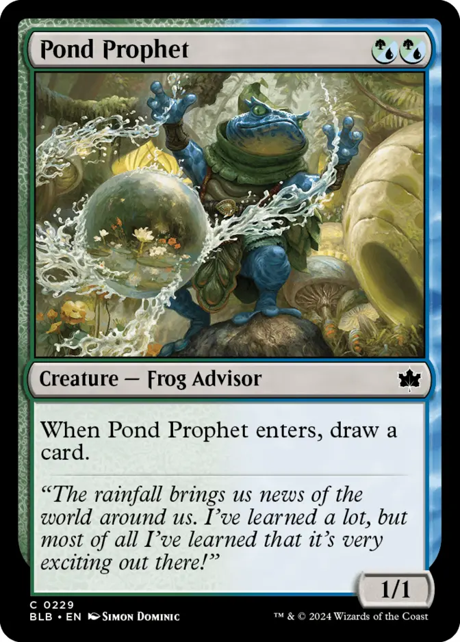 Pond Prophet [BLB] (F)