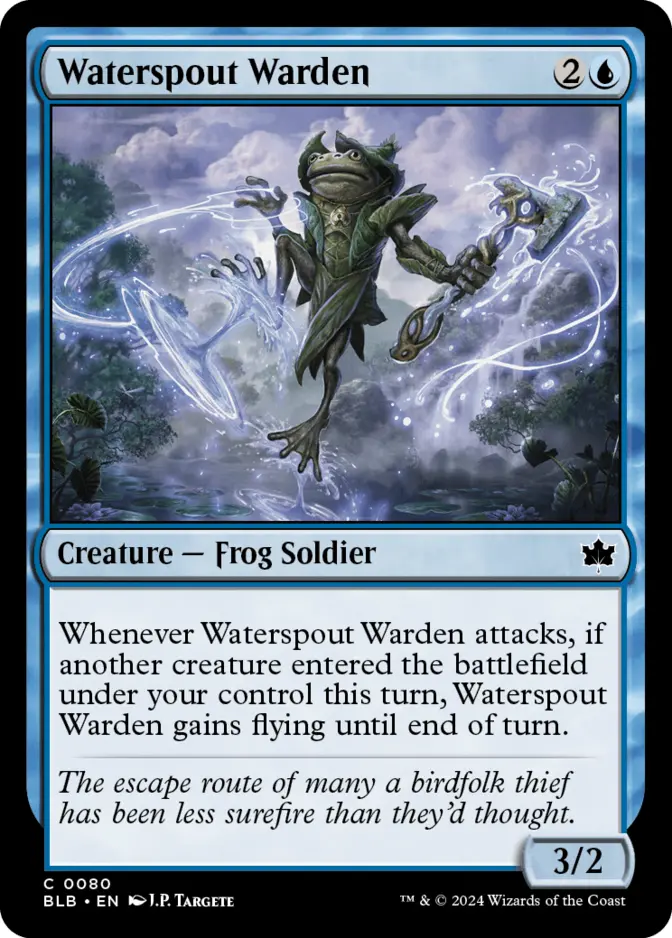 Waterspout Warden [BLB] (F)