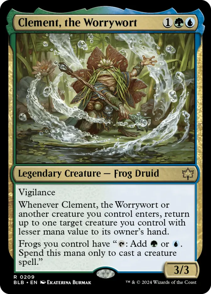 Clement, the Worrywort [BLB] (F)