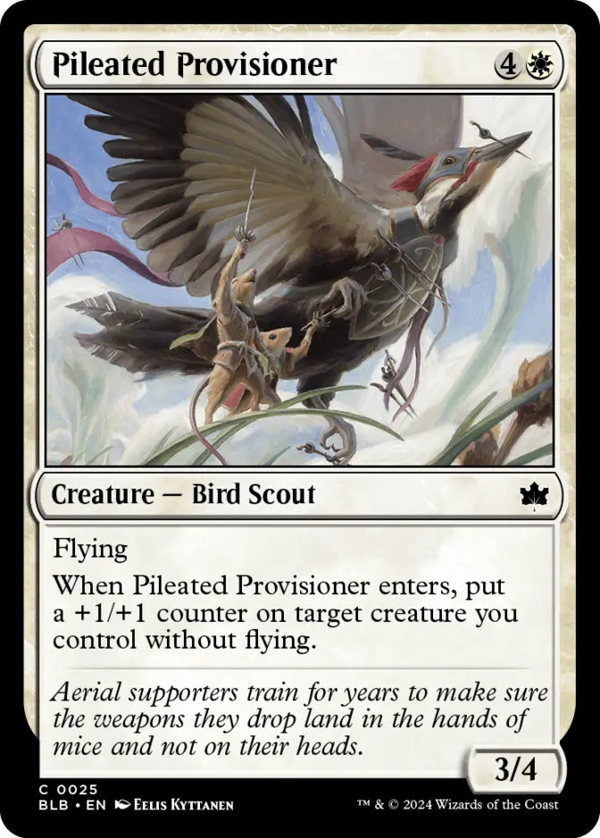 Pileated Provisioner [BLB] (F)