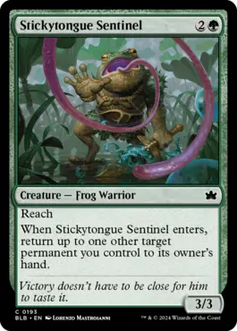 Stickytongue Sentinel