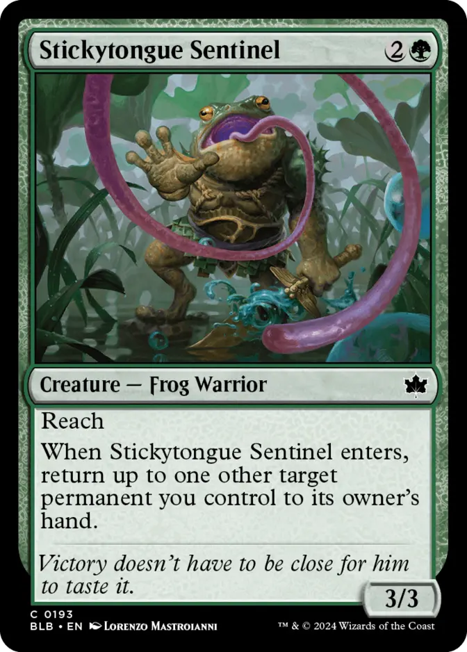 Stickytongue Sentinel [BLB]