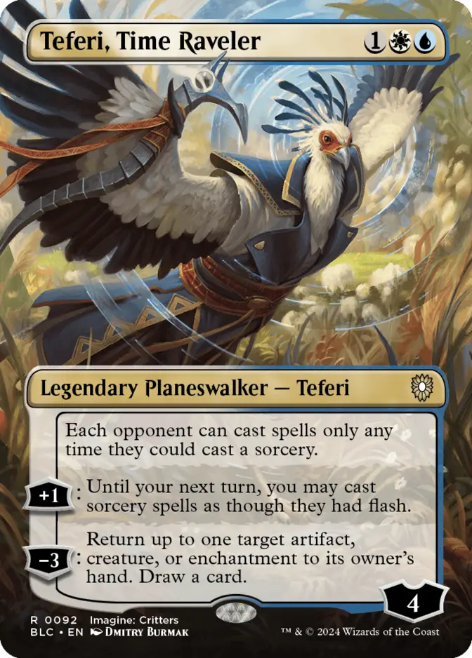 Teferi, Time Raveler <Imagine: Critters> [BLC]