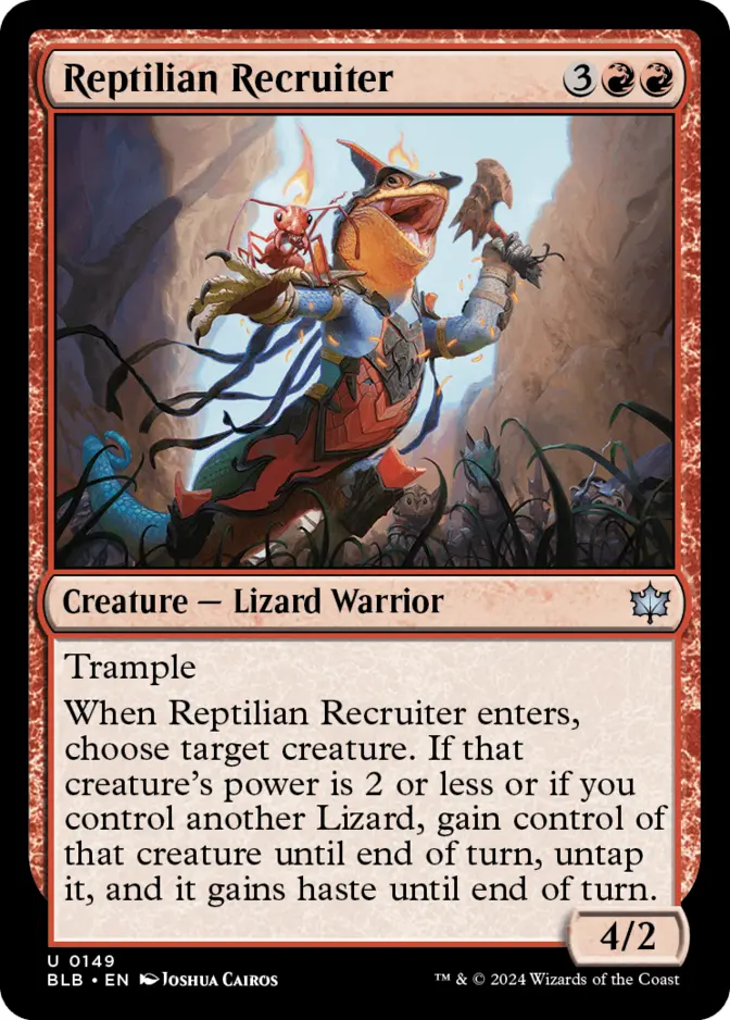 Reptilian Recruiter [BLB]