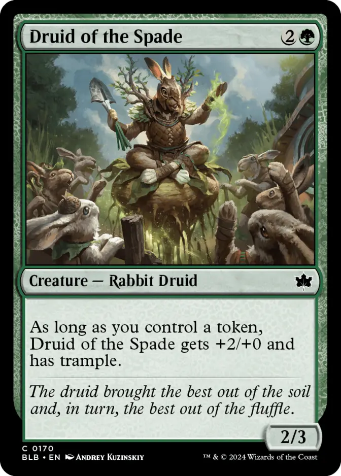 Druid of the Spade [BLB] (F)