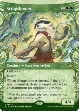 red / green raccoon decklist Deck