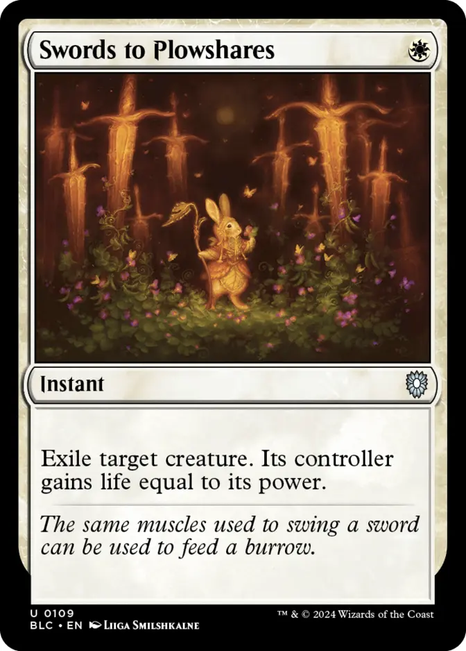 Swords to Plowshares [BLC]