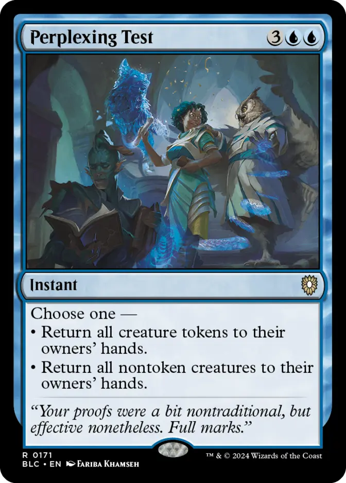 Perplexing Test [BLC]