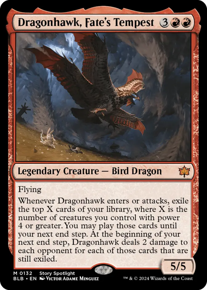 Dragonhawk, Fate's Tempest [BLB]