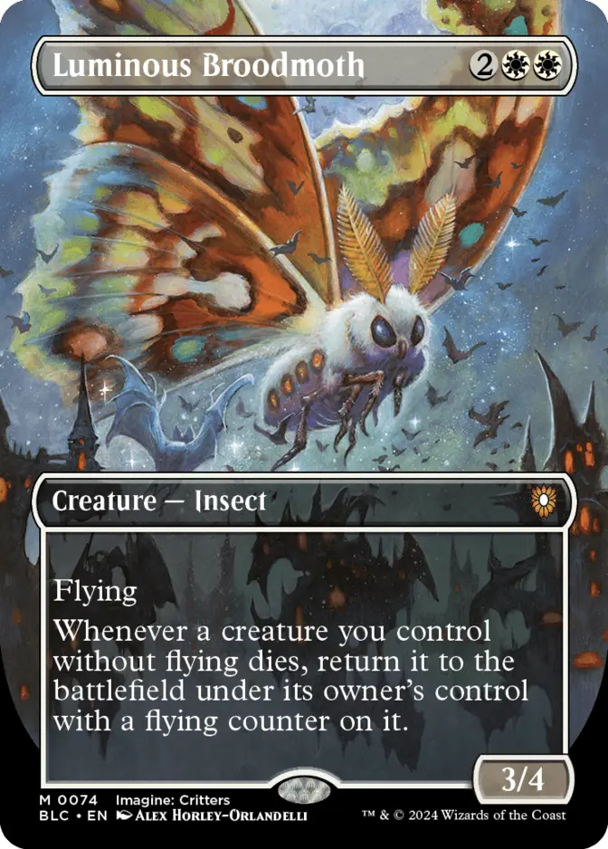 Luminous Broodmoth <Imagine: Critters> [BLC] (F)