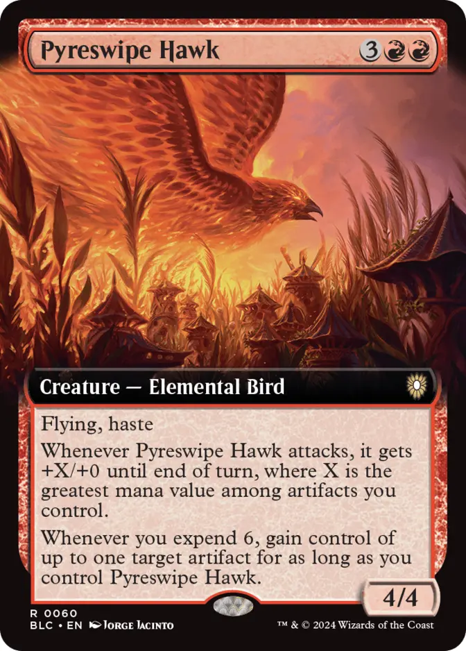 Pyreswipe Hawk <extended> [BLC]